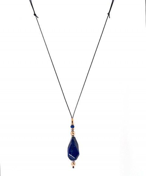 Pendant with Lapis and...